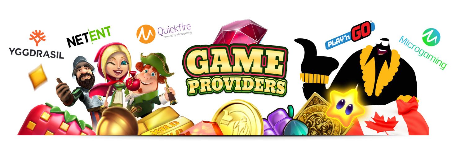 Your Favourite Games by Best Game Providers in Canada